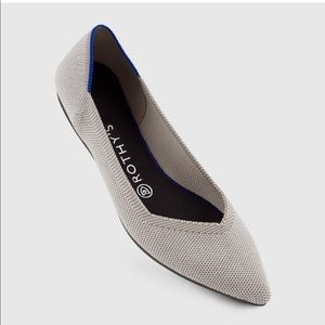 Rothy’s The Point flax birdseye size 8.5